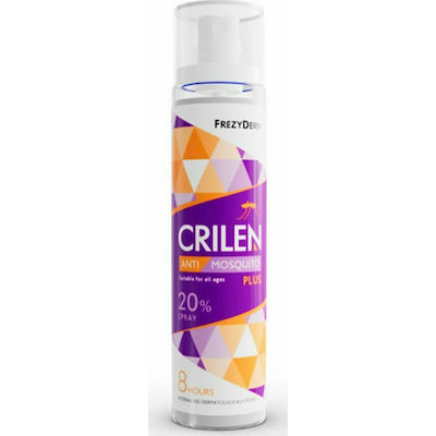 FREZYDERM CRILEN ANTI-MOSQUITO PLUS SPRAY 20% για προστασία από Κουνούπια 100ml